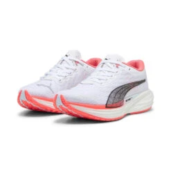 Women's Deviate Nitro 2 Running Shoe - Puma White/Fire Orchid/Icy Blue- Regular (B) 10 Women's Deviate Nitro 2 Running Shoe - Puma White/Fire Orchid/Icy Blue- Regular (B) -Gazelle Sports Shop 24C3C4ED7A SP 14116835