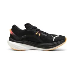 Women's Deviate Nitro 3 Running Shoes - PUMA Black-Sunset Glow-Sun Stream - Regular (B) -Gazelle Sports Shop 309707 02 sv03
