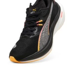 Women's Deviate Nitro 3 Running Shoes - PUMA Black-Sunset Glow-Sun Stream - Regular (B) -Gazelle Sports Shop 309707 02 sv04