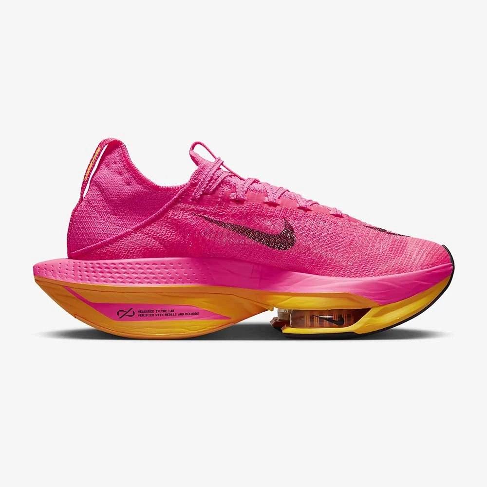 Women's Nike Alphafly 2 Running Shoe - Hyper Pink/Black/Laser Orange- Regular (B) 3 Women's Nike Alphafly 2 Running Shoe - Hyper Pink/Black/Laser Orange- Regular (B)