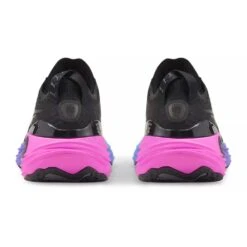 Men's Foreverrun Nitro Sunset Running Shoe - Puma Black/Luminous Blue/Electric Orchid- Regular (D) -Gazelle Sports Shop 38000701 BlackBlue BCK