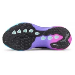 Men's Foreverrun Nitro Sunset Running Shoe - Puma Black/Luminous Blue/Electric Orchid- Regular (D) -Gazelle Sports Shop 38000701 BlackBlue SOLE