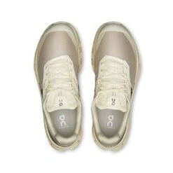 On Running Women's Cloudvista 2 Trail Running Shoe - Cream/Desert - Regular (B) -Gazelle Sports Shop 3WE30133323 cloudvista 2 ss25 cream desert w g2