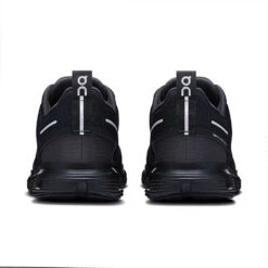 On Running Women's Cloud 6 WP Running Shoe - Black/Black - Regular (B) -Gazelle Sports Shop 3WF10051043 cloud 6 wp ss25 black black w g5