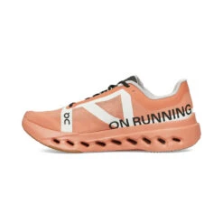 On Running Women's Cloudsurfer Next Z5 Running Shoe - Canyon/White - Regular (B) -Gazelle Sports Shop 3WF10233004 3