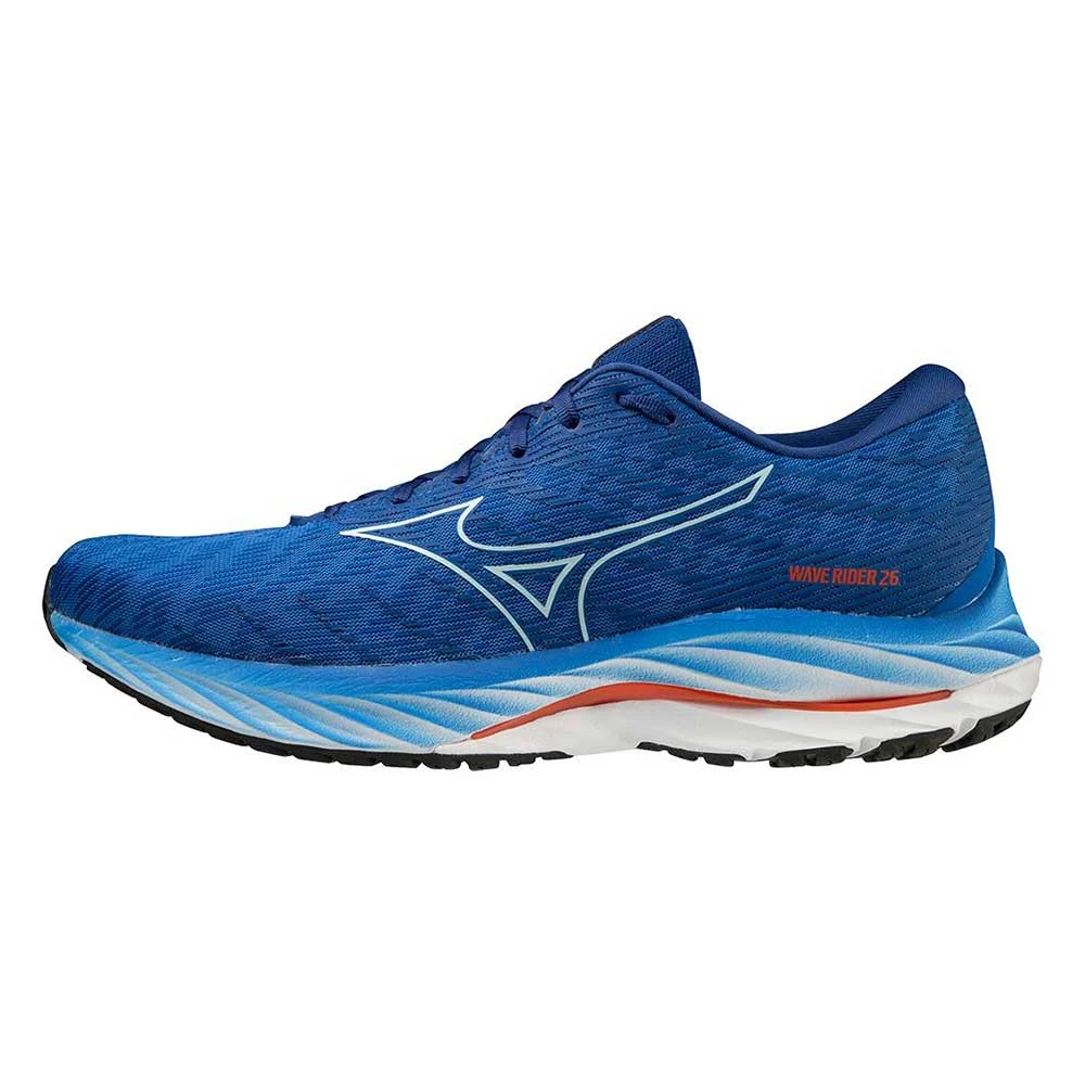 Mizuno Men's Wave Rider 26 Running Shoe- Super Sonic/IceWater- Regular (D) 4 Mizuno Men's Wave Rider 26 Running Shoe- Super Sonic/IceWater- Regular (D) - Image 2