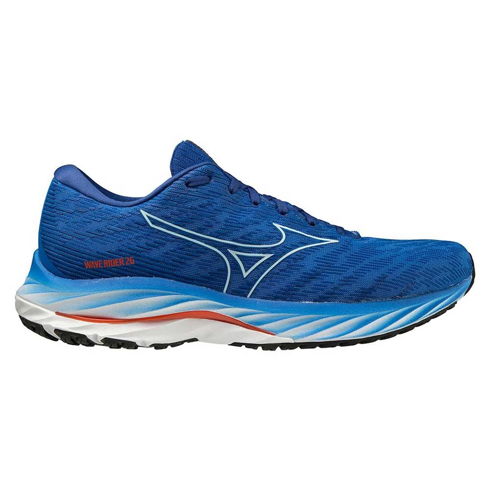 Mizuno Men's Wave Rider 26 Running Shoe- Super Sonic/IceWater- Regular (D) 3 Mizuno Men's Wave Rider 26 Running Shoe- Super Sonic/IceWater- Regular (D)