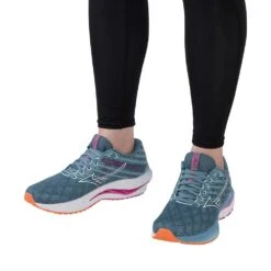 Mizuno Women's Wave Inspire 19 Running Shoe- Provincial Blue/White- Regular (B) 13 Mizuno Women's Wave Inspire 19 Running Shoe- Provincial Blue/White- Regular (B) -Gazelle Sports Shop 411398 5B00 10