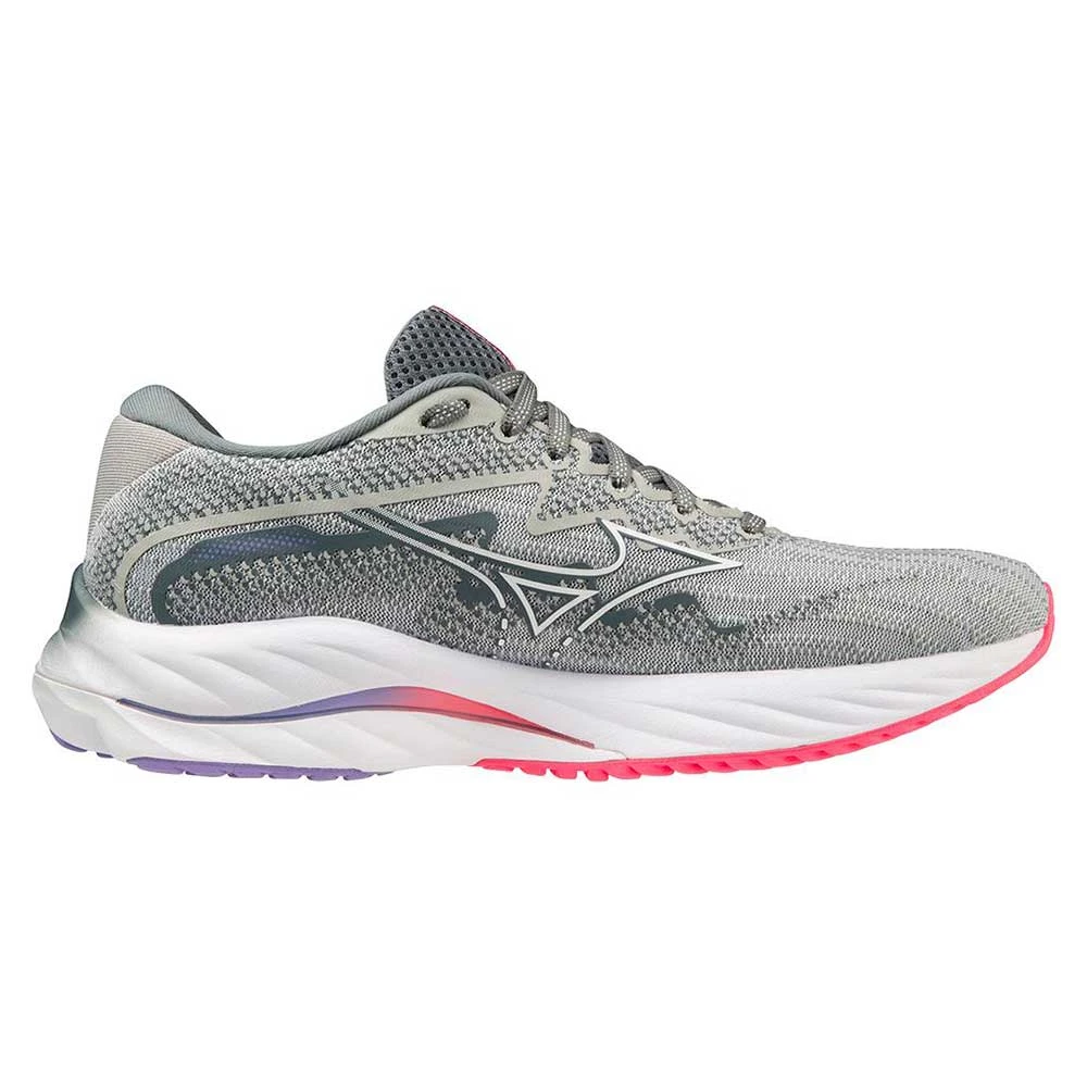 Mizuno Women's Wave Rider 27 Running Shoe- Pearl Blue/White- Regular (B) 3 Mizuno Women's Wave Rider 27 Running Shoe- Pearl Blue/White- Regular (B)