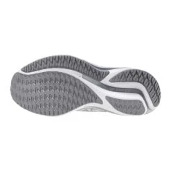 Mizuno Men's Wave Rider 28 Running Shoe- White/Ultimate Grey- Regular (D) -Gazelle Sports Shop 411456 00UG 02
