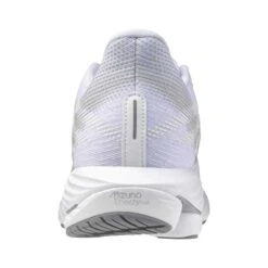 Mizuno Men's Wave Rider 28 Running Shoe- White/Ultimate Grey- Regular (D) -Gazelle Sports Shop 411456 00UG 05