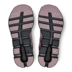 On Running Women's Cloudrunner Waterproof Running Shoe - Black/Grape - Regular (B) -Gazelle Sports Shop 52.98636 cloudrunner waterproof fw22 black grape w g3