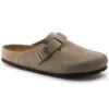 Birkenstock Boston Soft Footbed - Taupe - Medium/Narrow -Gazelle Sports Shop 560771