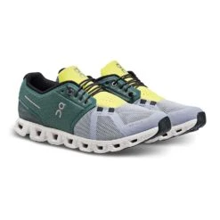 On Running Men's Cloud 5 Running Shoe - Olive/Alloy - Regular (D) -Gazelle Sports Shop 59.98364 cloud 5 ss23 olive alloy m g6