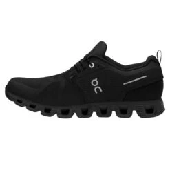 On Running Men's Cloud 5 Waterproof Running Shoe- All Black- Regular (D) -Gazelle Sports Shop 59.98842 cloud 5 waterproof ss22 all black m g4