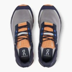 On Running Women's Cloudvista Trail Shoe - Midnight/Copper- Regular (B) -Gazelle Sports Shop 64.98592 cloudvista fw22 midnight copper w g2