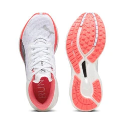 Women's Deviate Nitro 2 Running Shoe - Puma White/Fire Orchid/Icy Blue- Regular (B) 11 Women's Deviate Nitro 2 Running Shoe - Puma White/Fire Orchid/Icy Blue- Regular (B) -Gazelle Sports Shop 65B542E43A SP 14116835