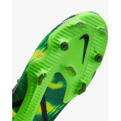 Nike Unisex Phantom GT2 Pro SW FG Soccer Shoe - Black/MTLC Platinum Green-Regular (D) -Gazelle Sports Shop 68efe4e9 0934 4f13 b2f2 23d33966423b