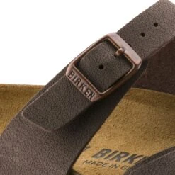 Birkenstock Mayari Suede Mocha Birko-Flor® Nubuck Sandal- Regular/Wide -Gazelle Sports Shop 71063 detail 1