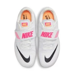 Unisex Nike Air Zoom High Jump Elite Spike - White/Black/Laser Pink - Regular (D) -Gazelle Sports Shop 806561 102 PHCTH001
