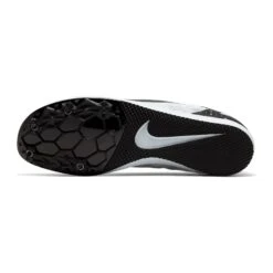 Nike Unisex Zoom Rival D 10 Track Spike - Pure Platinum/Black/Indigo Fog-Regular (D) -Gazelle Sports Shop 907566 002 PHSUH000 2000