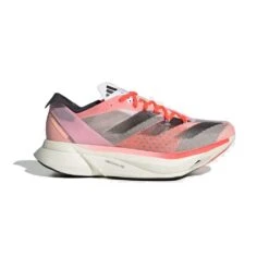 ADIDAS Women's Adizero Adios Pro 3 Running Shoe - Pink Spark/Aurora Met./Sandy Pink - Regular (B)