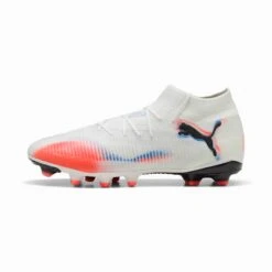 Men's Future 8 Pro FG/AG Soccer Cleat - Puma White/Puma Black/Glowing Red - Regular (D) 7 Men's Future 8 Pro FG/AG Soccer Cleat - Puma White/Puma Black/Glowing Red - Regular (D) -Gazelle Sports Shop AG Football Boots Unisex 4