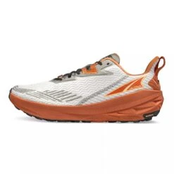 Altra Men's Experience Wild Trail Running Shoe - Gray/Orange - Regular (D) -Gazelle Sports Shop AL0A82CF280 HERO