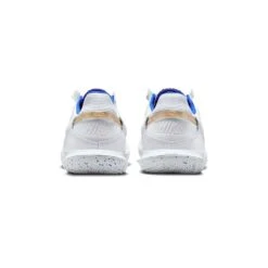 Unisex Nike Streetgato IC Soccer Shoes- White/Metallic Gold/Hyper Royal - Regular (D) -Gazelle Sports Shop AURORA DC8466 174 PHCBH000 2000