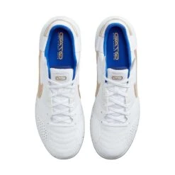 Unisex Nike Streetgato IC Soccer Shoes- White/Metallic Gold/Hyper Royal - Regular (D) -Gazelle Sports Shop AURORA DC8466 174 PHCTH001 2000