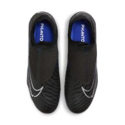 Nike Phantom GX Academy Dynamic Fit MG Soccer Cleat - Black/Chrome-Hyper Royal- Regular (D) -Gazelle Sports Shop AURORA DD9472 040 PHCTH001 2000