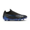 Nike Phantom GX Academy Dynamic Fit MG Soccer Cleat - Black/Chrome-Hyper Royal- Regular (D) -Gazelle Sports Shop AURORA DD9472 040 PHSRH000 2000