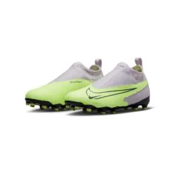 Nike Youth Phantom GX Academy DF FG/MG Soccer Cleats - Barely Volt/Gridiron - Regular (D) 10 Nike Youth Phantom GX Academy DF FG/MG Soccer Cleats - Barely Volt/Gridiron - Regular (D) -Gazelle Sports Shop AURORA DD9546 705 PHCFH001 2000