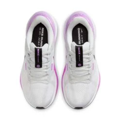 Women's Nike Air Zoom Structure 25 Running Shoe - White/Black-Pure Platinum-Fuchsia Dream- Regular (B) -Gazelle Sports Shop AURORA DJ7884 100 PHCTH001 2000