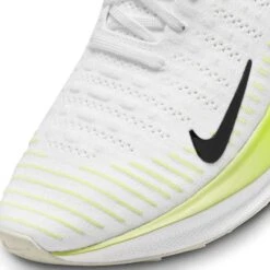 Men's Nike React Infinity Run Flyknit 4 Running Shoe- White/Light Lemon Twist/Volt/Black- Regular (B) -Gazelle Sports Shop AURORA DR2665 101 PHSYD001 2000