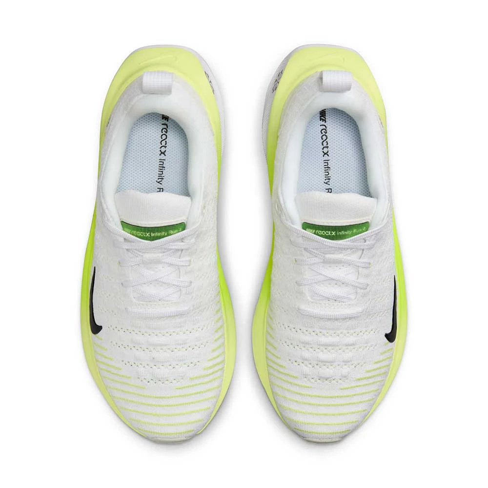 Women's Nike Infinity Run Flyknit 4 Running Shoe - White/Light Lemon Twist/Volt/Black- Regular (B) 7 Women's Nike Infinity Run Flyknit 4 Running Shoe - White/Light Lemon Twist/Volt/Black- Regular (B) - Image 5