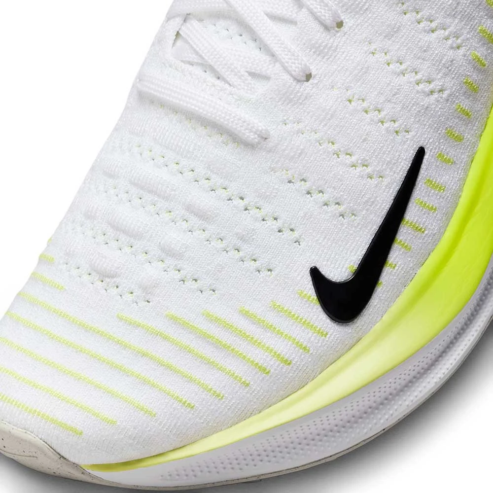 Women's Nike Infinity Run Flyknit 4 Running Shoe - White/Light Lemon Twist/Volt/Black- Regular (B) 6 Women's Nike Infinity Run Flyknit 4 Running Shoe - White/Light Lemon Twist/Volt/Black- Regular (B) - Image 4