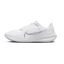 Nike Women's Air Zoom Pegasus 40 Running Shoe- White/Metallic Silver/Pure Platinum- Regular (B) 13 Nike Women's Air Zoom Pegasus 40 Running Shoe- White/Metallic Silver/Pure Platinum- Regular (B) -Gazelle Sports Shop AURORA DV3854 101 PHSLH000 2000