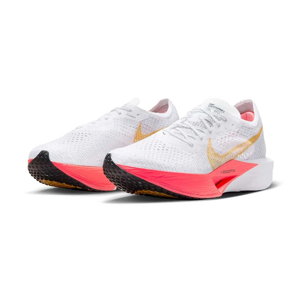 Women's Nike ZoomX Vaporfly Next% 3 Running Shoe - White/Topaz Gold/Sea Coral - Regular (B) 5 Women's Nike ZoomX Vaporfly Next% 3 Running Shoe - White/Topaz Gold/Sea Coral - Regular (B) - Image 3
