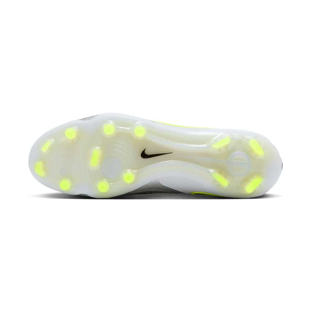 Nike Tiempo Legend 10 Elite FG Soccer Shoe - Metallic Silver/Black/Volt - Regular (D) 9 Nike Tiempo Legend 10 Elite FG Soccer Shoe - Metallic Silver/Black/Volt - Regular (D) - Image 7