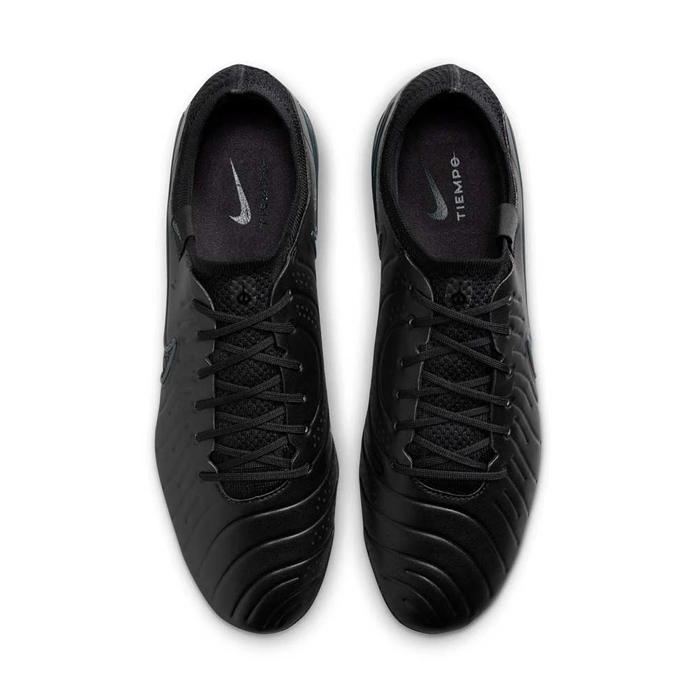 Nike Tiempo Legend 10 Elite Soccer Cleats - Black/Black-Deep Jungle - Regular (D) 6 Nike Tiempo Legend 10 Elite Soccer Cleats - Black/Black-Deep Jungle - Regular (D) - Image 4