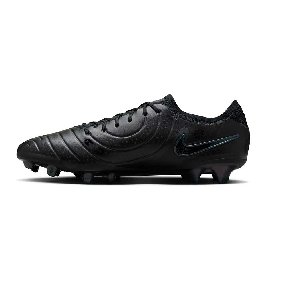 Nike Tiempo Legend 10 Elite Soccer Cleats - Black/Black-Deep Jungle - Regular (D) 5 Nike Tiempo Legend 10 Elite Soccer Cleats - Black/Black-Deep Jungle - Regular (D) - Image 3