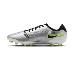 Nike Tiempo Legend 10 Pro FG Soccer Cleat - Metallic Silver/Black/Volt - Regular (D) -Gazelle Sports Shop AURORA DV4333 001 PHSLH001 2000
