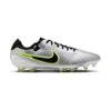 Nike Tiempo Legend 10 Pro FG Soccer Cleat - Metallic Silver/Black/Volt - Regular (D) -Gazelle Sports Shop AURORA DV4333 001 PHSRH000 2000