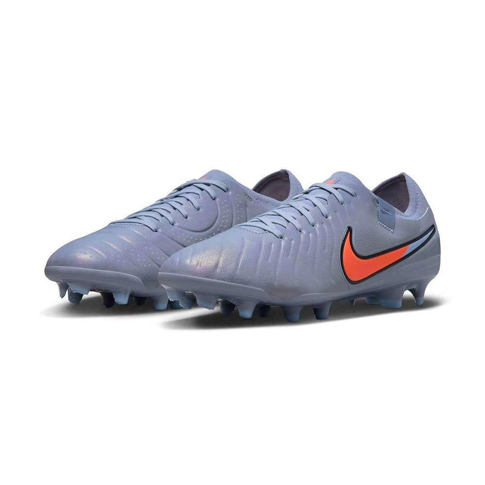 Nike Tiempo Legend 10 Pro FG Soccer Cleat - Blue Eclipse/Black - Regular (D) 5 Nike Tiempo Legend 10 Pro FG Soccer Cleat - Blue Eclipse/Black - Regular (D) - Image 3
