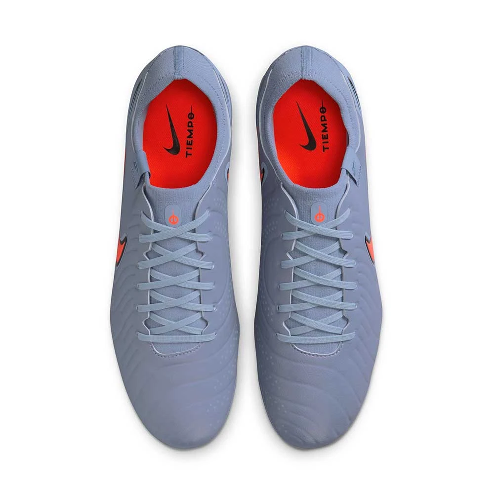 Nike Tiempo Legend 10 Pro FG Soccer Cleat - Blue Eclipse/Black - Regular (D) 6 Nike Tiempo Legend 10 Pro FG Soccer Cleat - Blue Eclipse/Black - Regular (D) - Image 4