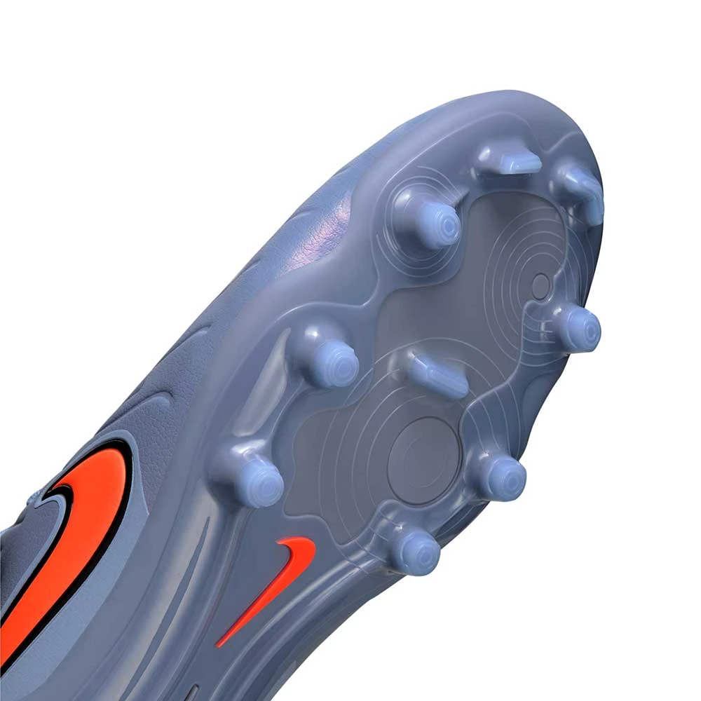 Nike Tiempo Legend 10 Pro FG Soccer Cleat - Blue Eclipse/Black - Regular (D) 7 Nike Tiempo Legend 10 Pro FG Soccer Cleat - Blue Eclipse/Black - Regular (D) - Image 5