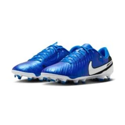 Nike Tiempo Legend 10 Academy Multi-Ground Low-Top Soccer Cleats - Signal Blue/White- Regular (D) -Gazelle Sports Shop AURORA DV4337 400 PHCFH001 2000