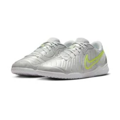 Nike Tiempo Legend 10 Academy IC Indoor Soccer Shoe - Metallic Silver/White/Volt - Regular (D) 9 Nike Tiempo Legend 10 Academy IC Indoor Soccer Shoe - Metallic Silver/White/Volt - Regular (D) -Gazelle Sports Shop AURORA DV4341 001 PHCFH001 2000
