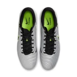 Nike Tiempo Legend 10 Academy TF Turf Soccer Shoe - Metallic Silver/White/Volt - Regular (D) -Gazelle Sports Shop AURORA DV4342 001 PHCTH001 2000